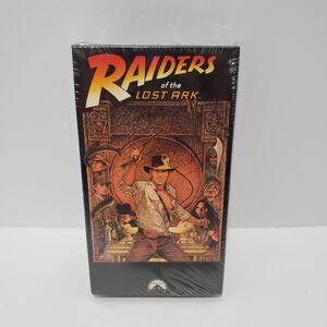 Vtg Indiana Jones Raiders of the Lost Ark 1981 SEALED VHS
